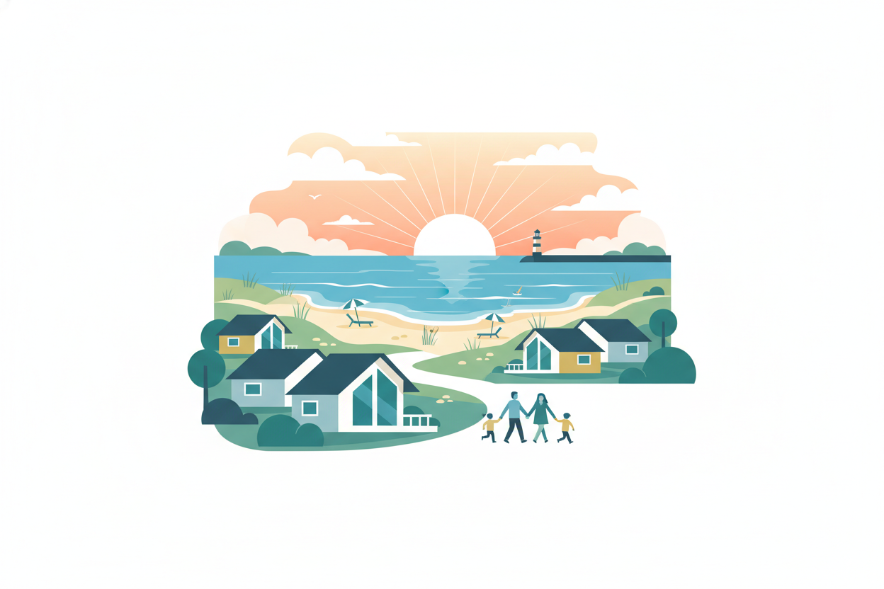 Waarom kiezen voor een vakantiepark aan zee?