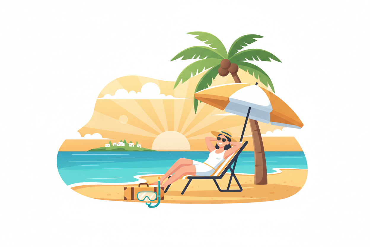 Wat is een zonvakantie en waarom kiezen zoveel mensen ervoor?